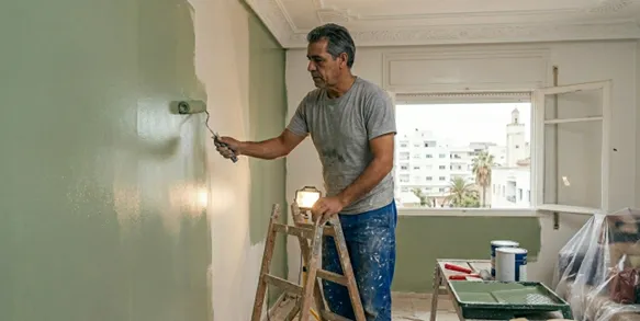 طلاء جدران داخلية الدار البيضاء