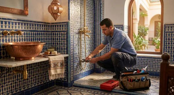 Plombier Casablanca pour réparation de fuite d'eau