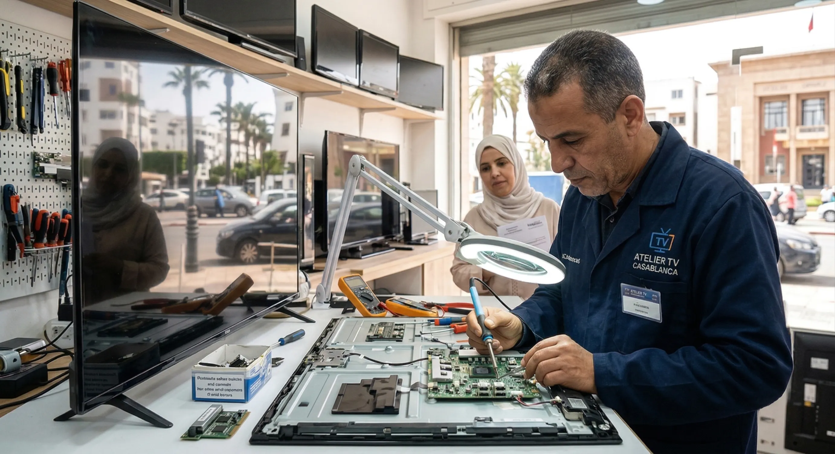 إصلاح التلفزيون الدار البيضاء: اختيار أفضل محترف